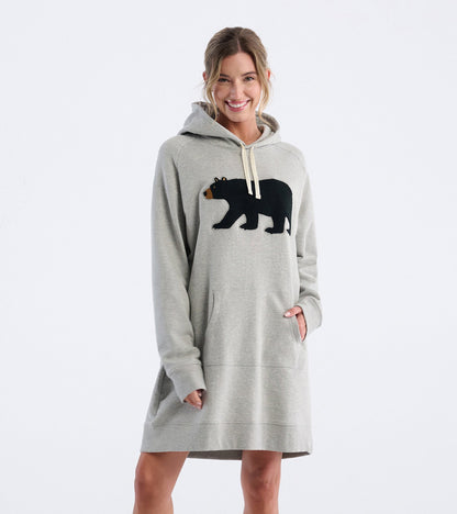 Women's Black Bears Oversized Hoodie