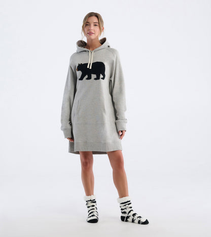Women's Black Bears Oversized Hoodie