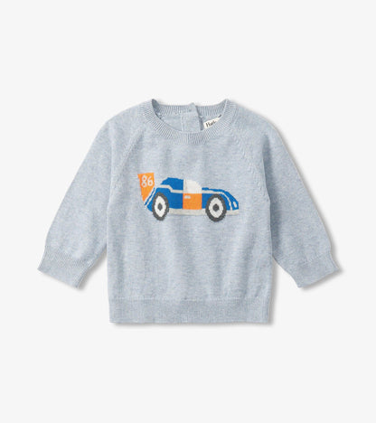 Baby Boys Little Racecar Pullover Sweater & Pants