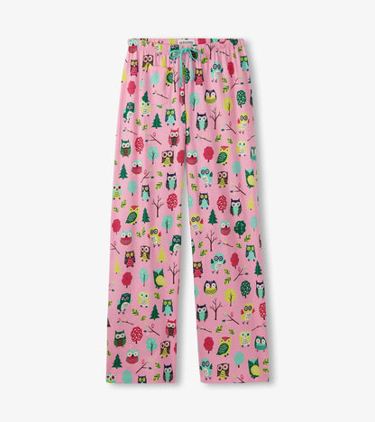 Women's Night Owl Cotton Pajama Pants