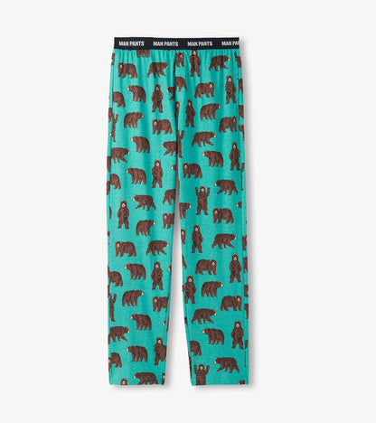 Men's Brown Bears Man Pants