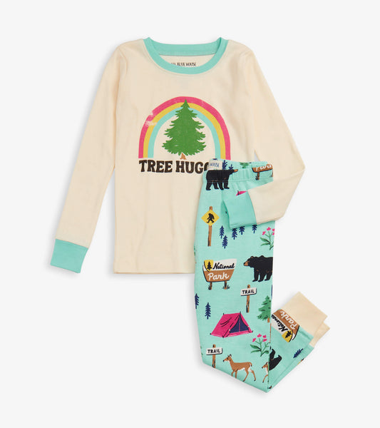 Tree Hugger Kids Appliqué Pyjama Set