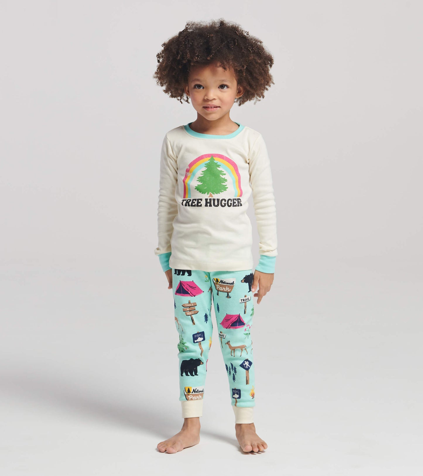 Tree Hugger Kids Appliqué Pyjama Set