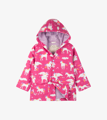 Rainbow Unicorns Raincoat