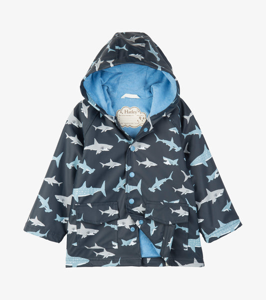 Shark Frenzy Raincoat
