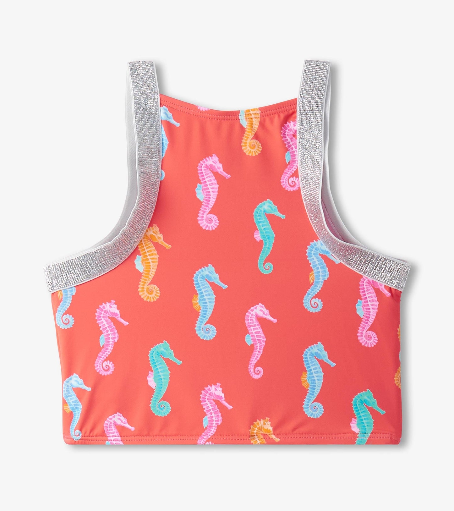 Girls Painted Sea Horse Tankini Set