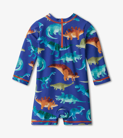 Baby Boys Dino Park One-Piece Rashguard