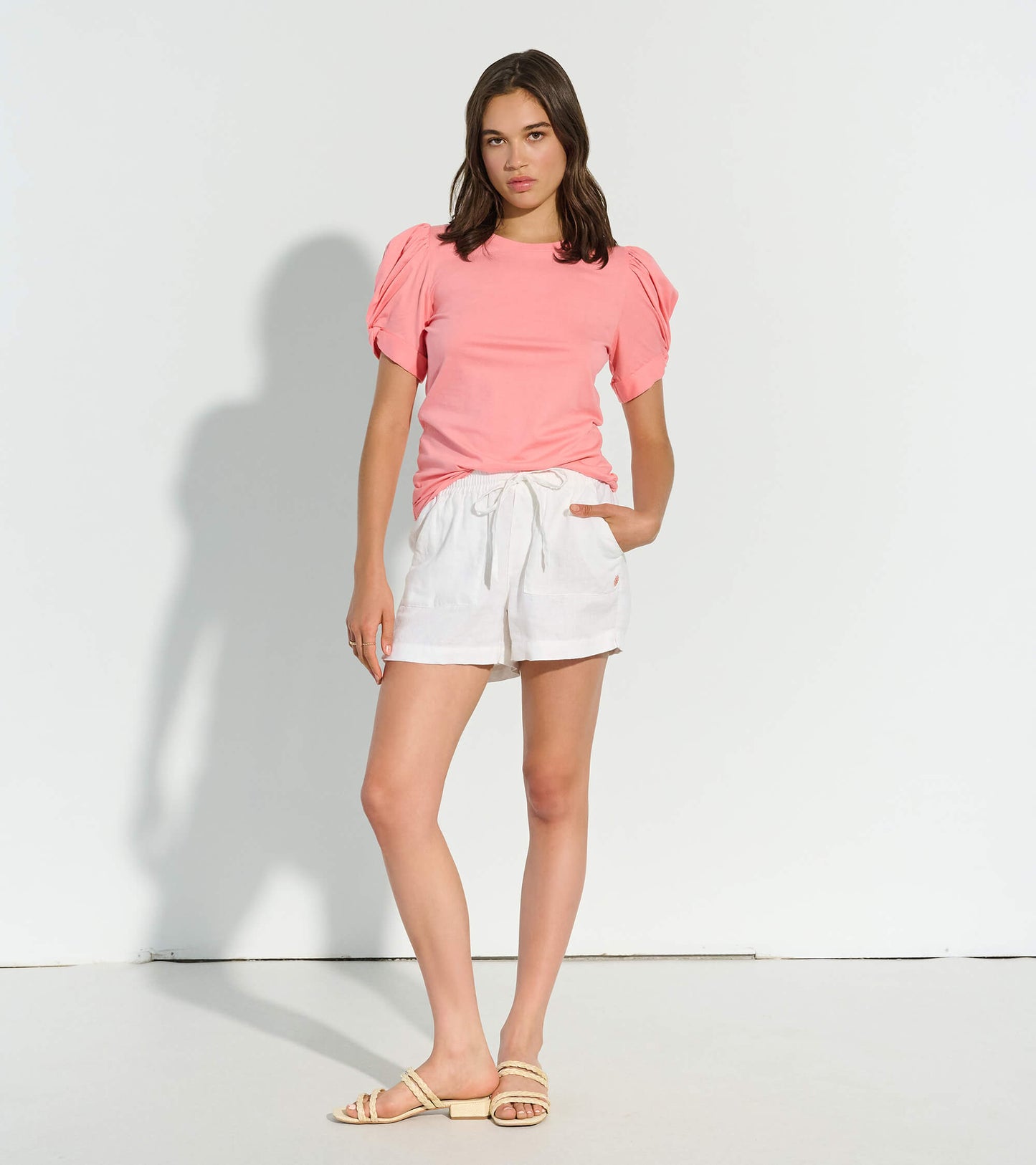 Maya Tee - Salmon Rose