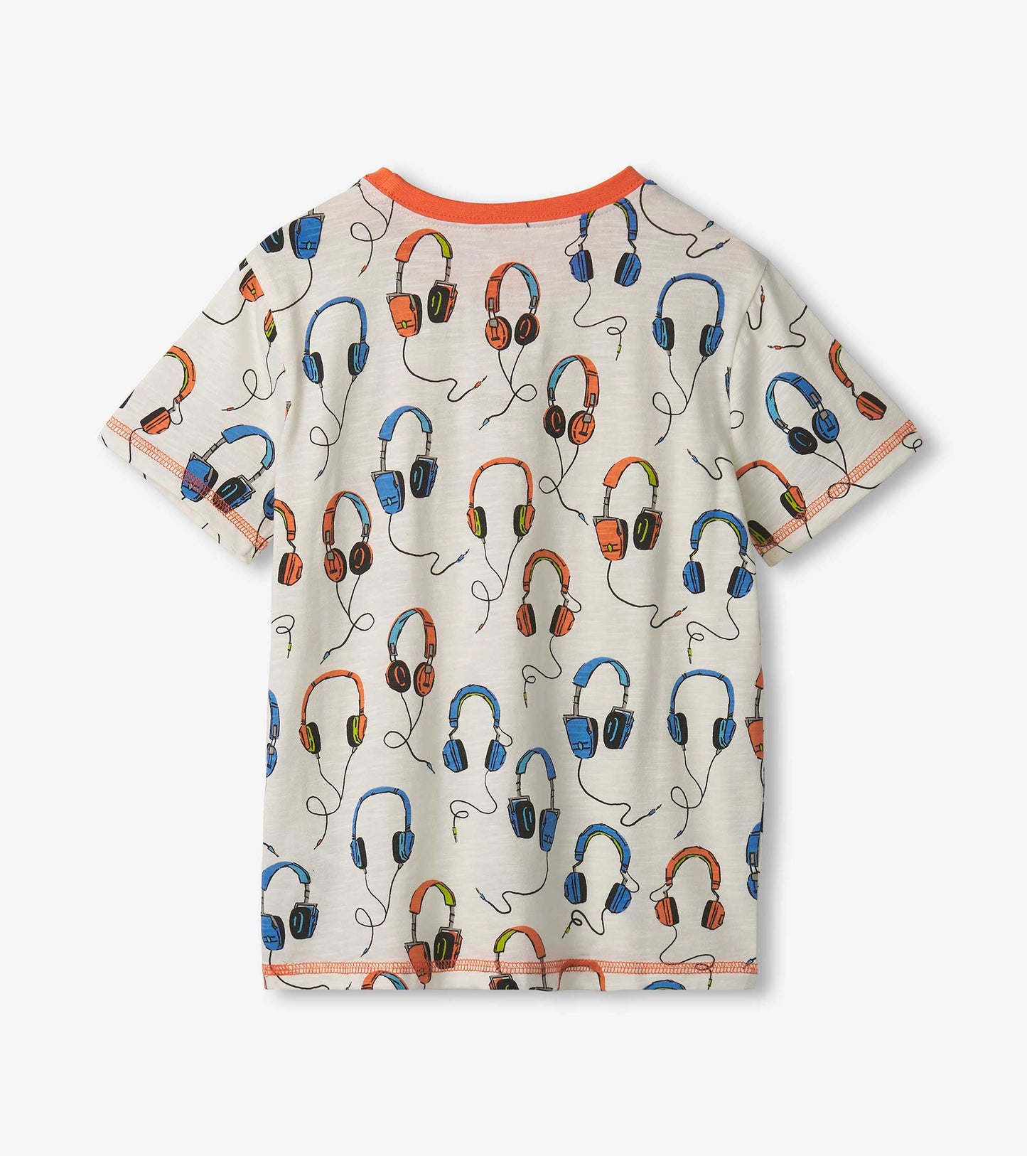 Boys Headphones Pocket T-Shirt