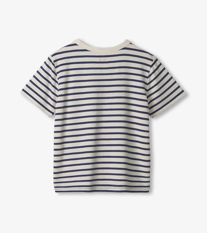 Boys Indigo Bamboo Tee