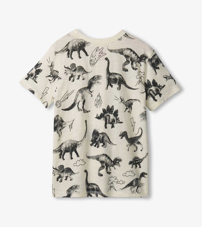 Boys Dino Extinction Graphic Tee