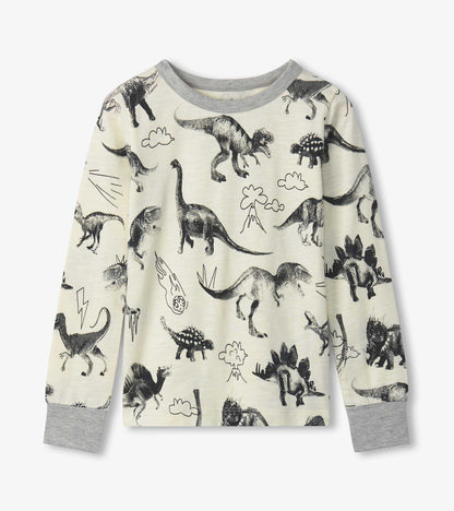 Boys Dino Extinction Pyjama Set