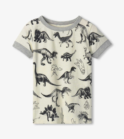 Boys Dino Extinction Short Pajama Set