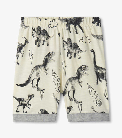 Boys Dino Extinction Short Pajama Set