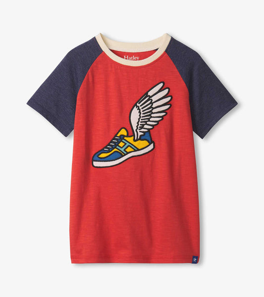 Boys Fast Wings Raglan T-Shirt