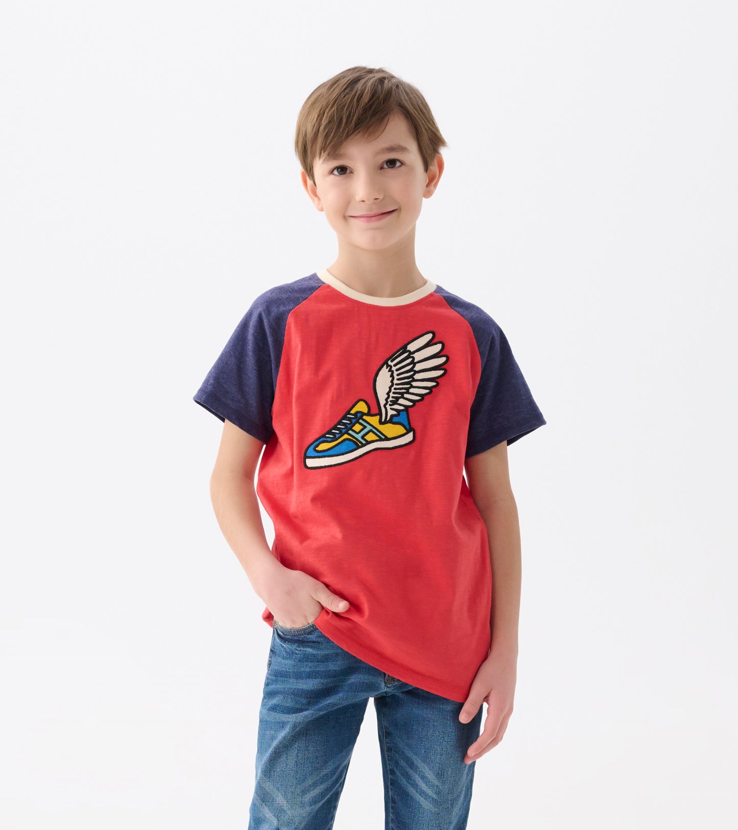 Boys Fast Wings Raglan T-Shirt