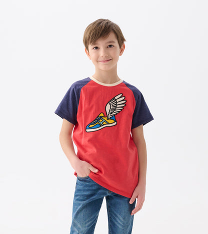 Boys Fast Wings Raglan T-Shirt
