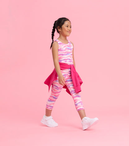 Girls Candy Ombre Active Capris