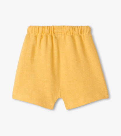 Baby & Toddler Boys Golden Cream Kangaroo Shorts