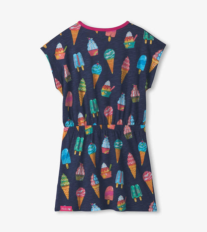 Girls Ice Cream Treats Relaxed Dress