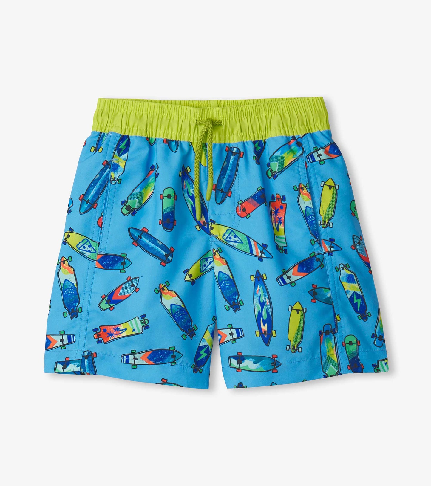 Boys Long Boards Swim Trunks