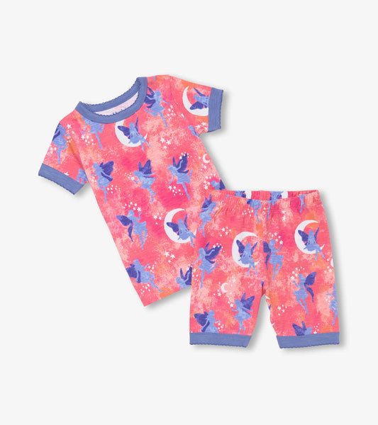 Girls Night Fairies Short Pyjama Set