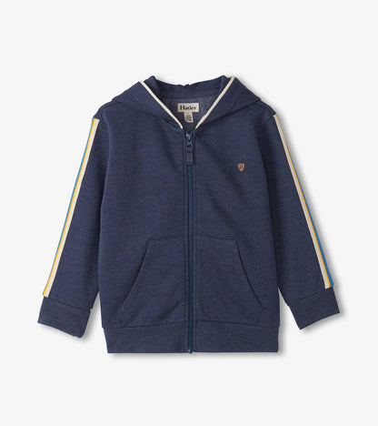 Boys Patriot Blue Zip-Up Hoodie