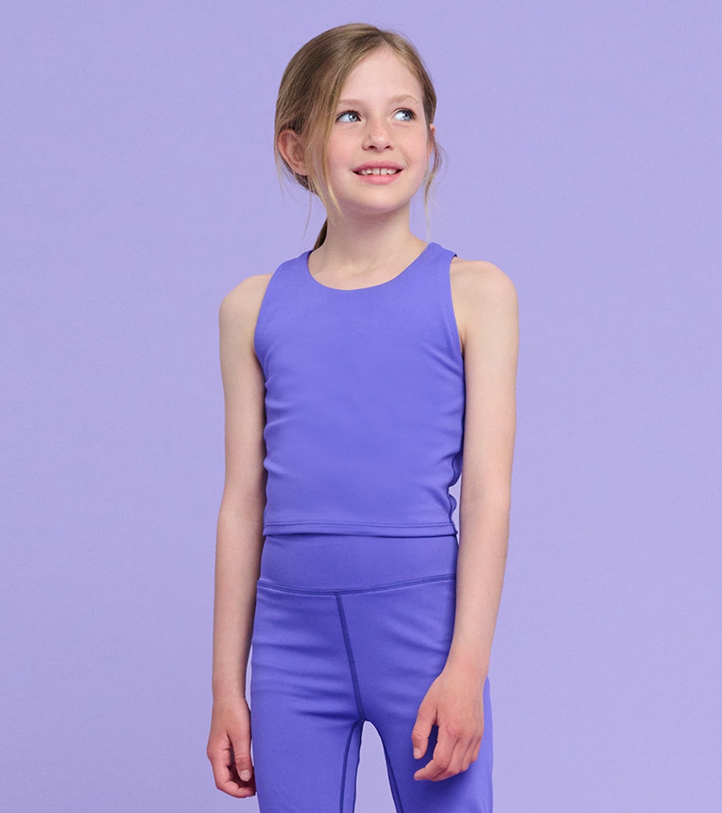 Girls Purple Tank Top