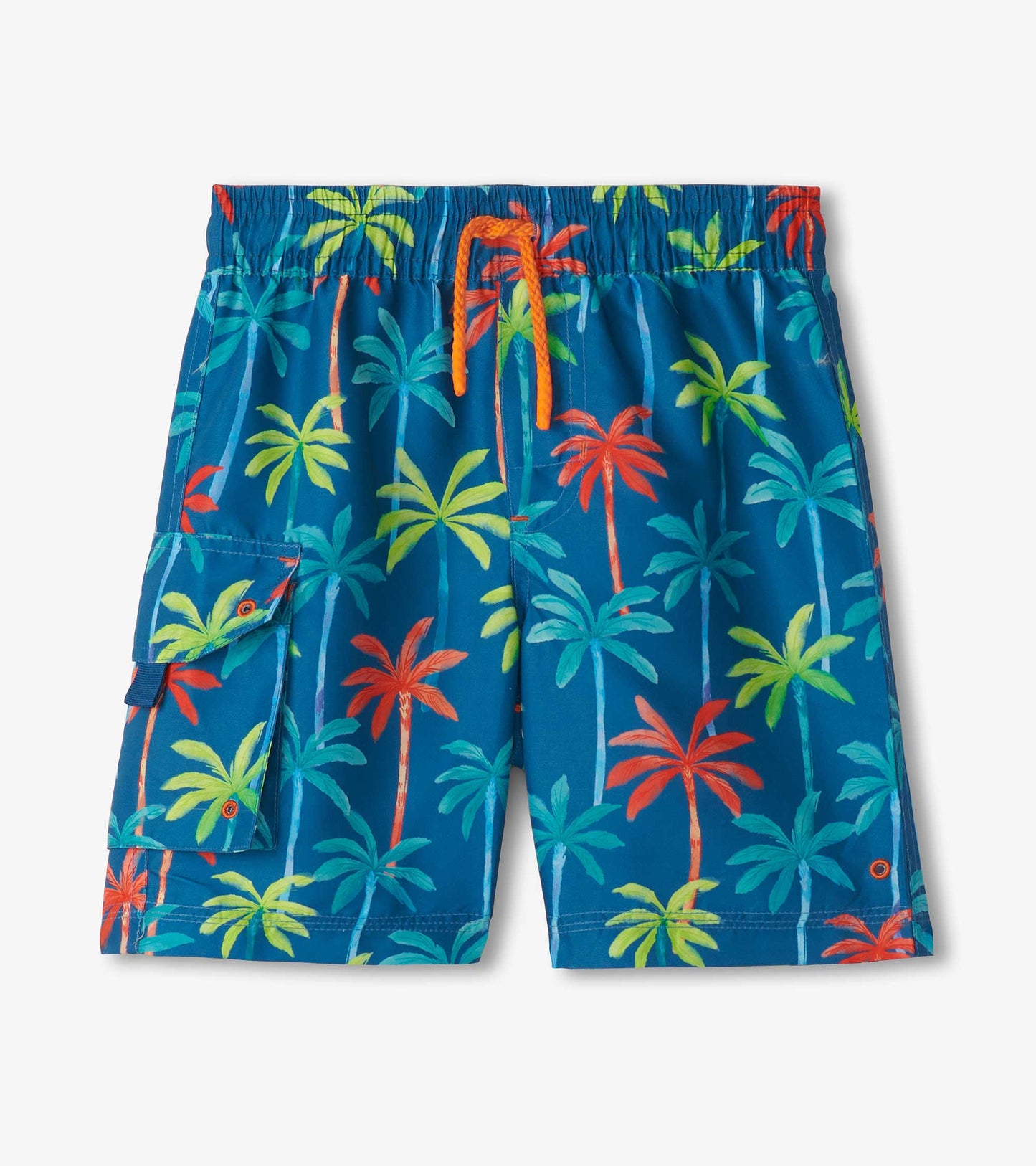 Boys Printed Palms Board Shorts