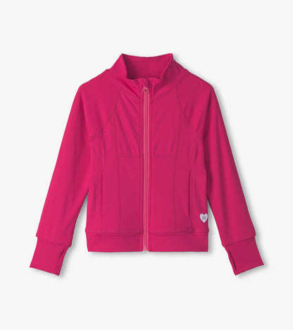 Girls Pink Active Jacket