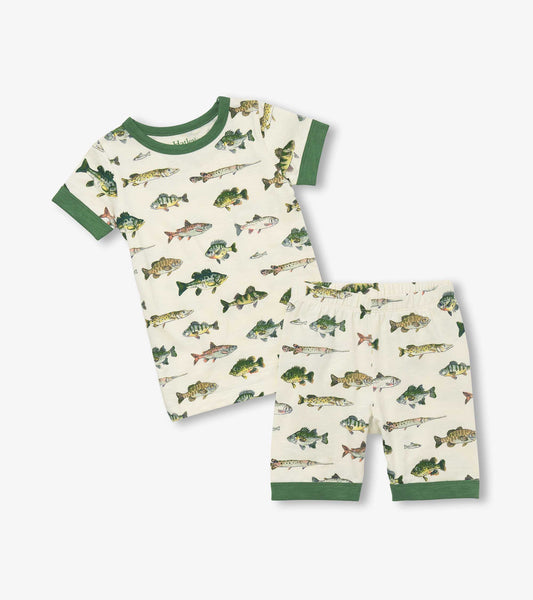 Boys Real Fish Short Pyjama Set