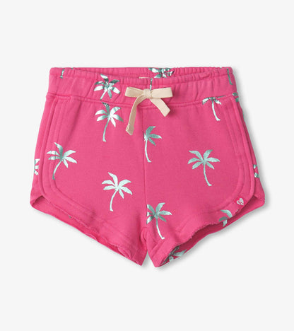 Girls Palm Trees Pull On Shorts