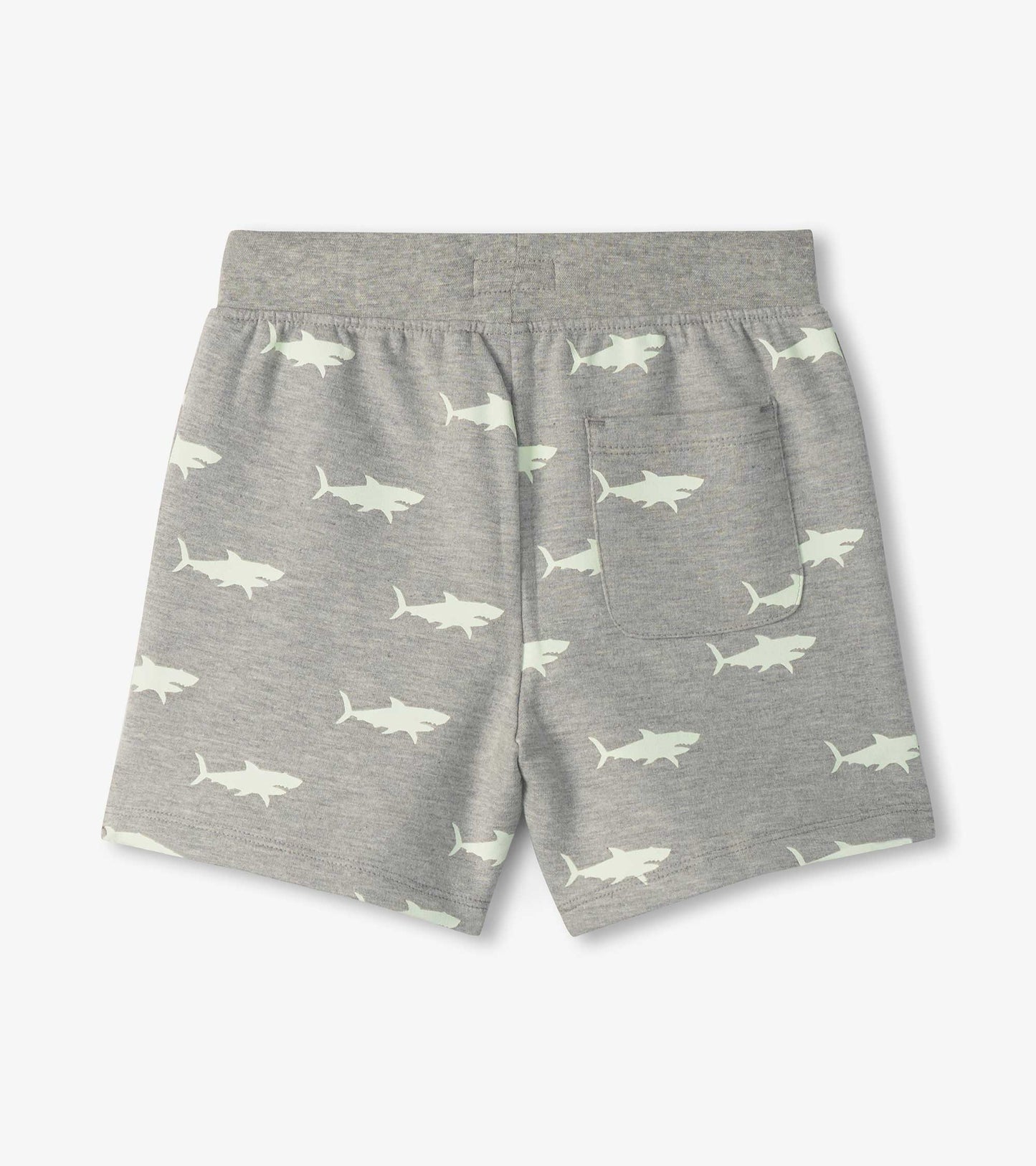 Boys Glow in the Dark Sharks Pull On Shorts