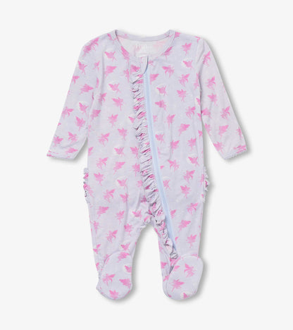 Baby Girls Twinkle Fairies Footed Sleeper