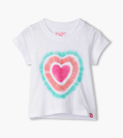 Baby & Toddler Girls Glowing Hearts Graphic Tee