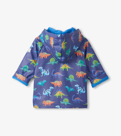Baby & Toddler Boys Dino Party Button-Up Raincoat