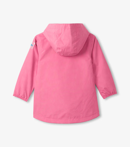 Girls Colour Reveal Butterflies Microfiber Raincoat