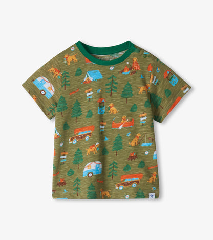 Baby & Toddler Boys Summer Camping T-Shirt & Shorts Set