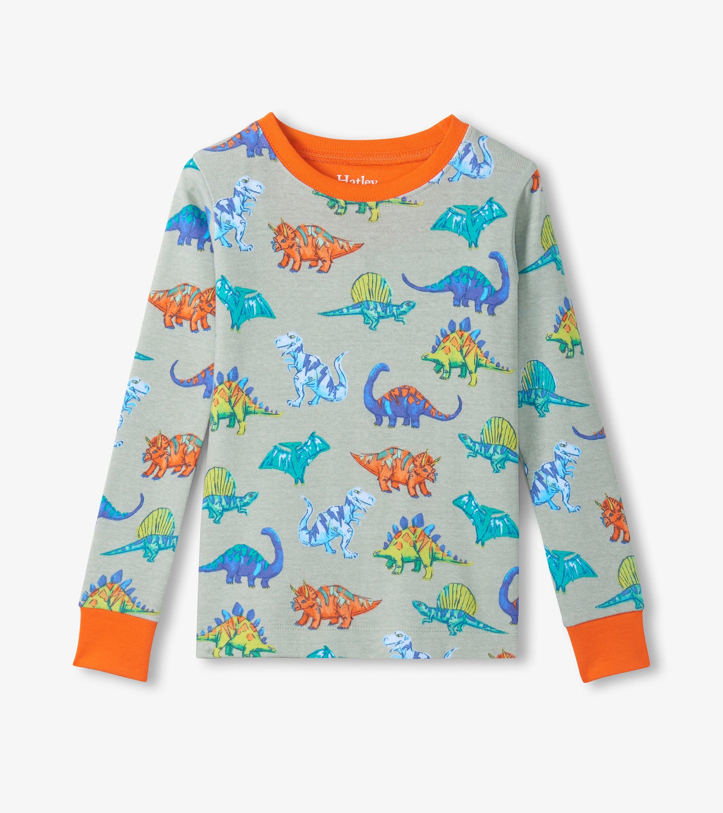 Boys Dino Party Cotton Pyjama Set