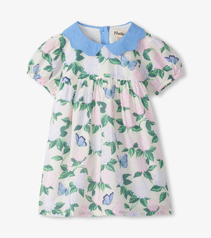 Baby & Toddler Girls Enchanted Garden Woven Collar Dress