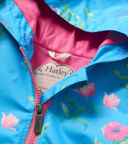 Girls Hyper Real Floral A-Line Swing Jacket