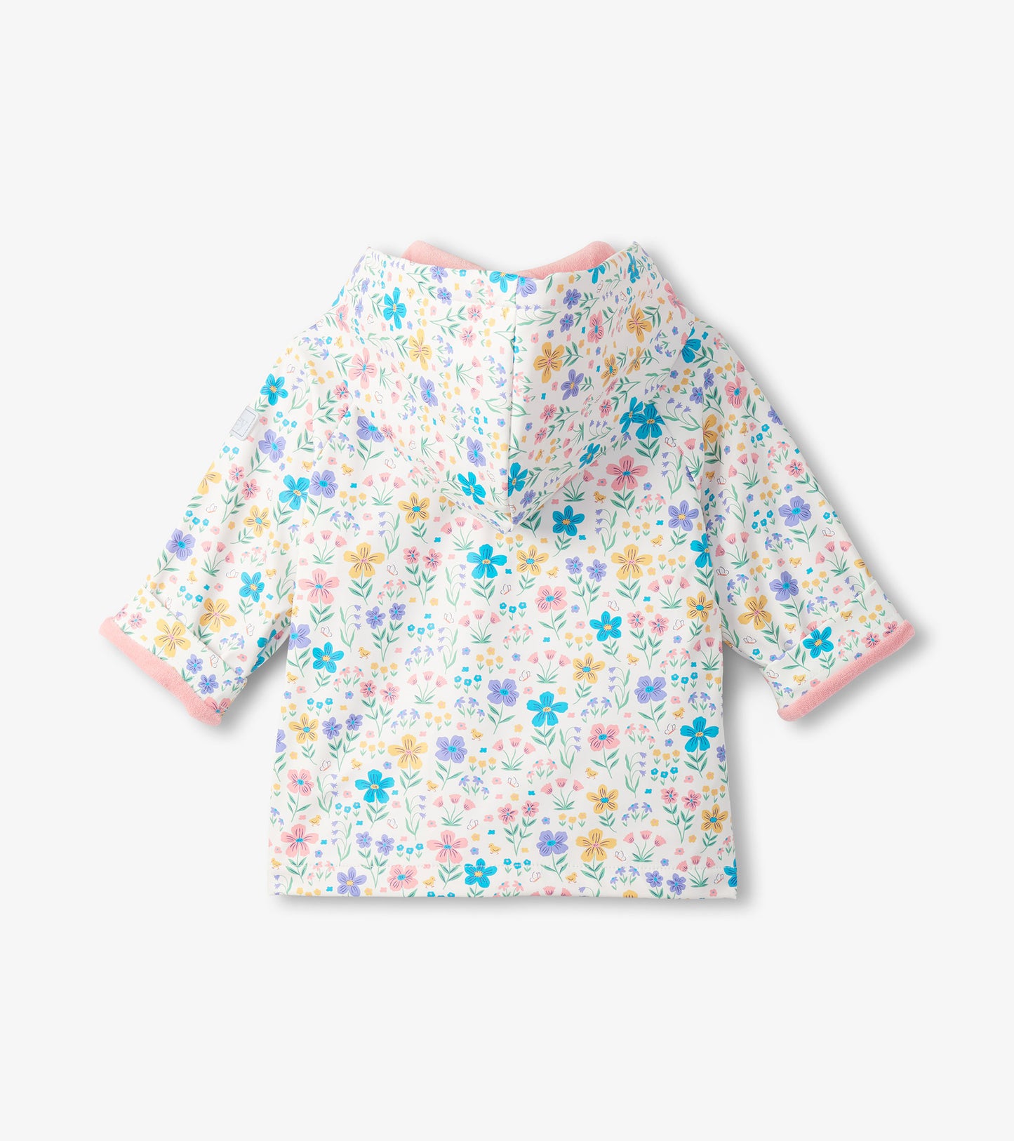 Baby & Toddler Girls Little Garden Chicks Button-Up Raincoat