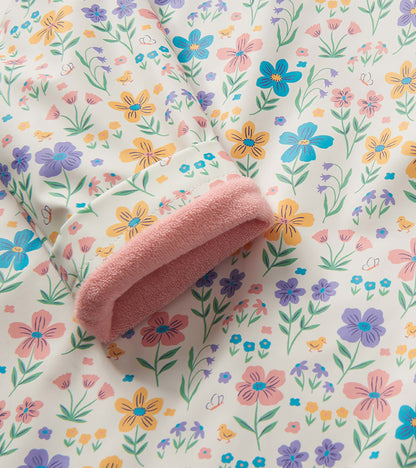 Baby & Toddler Girls Little Garden Chicks Button-Up Raincoat