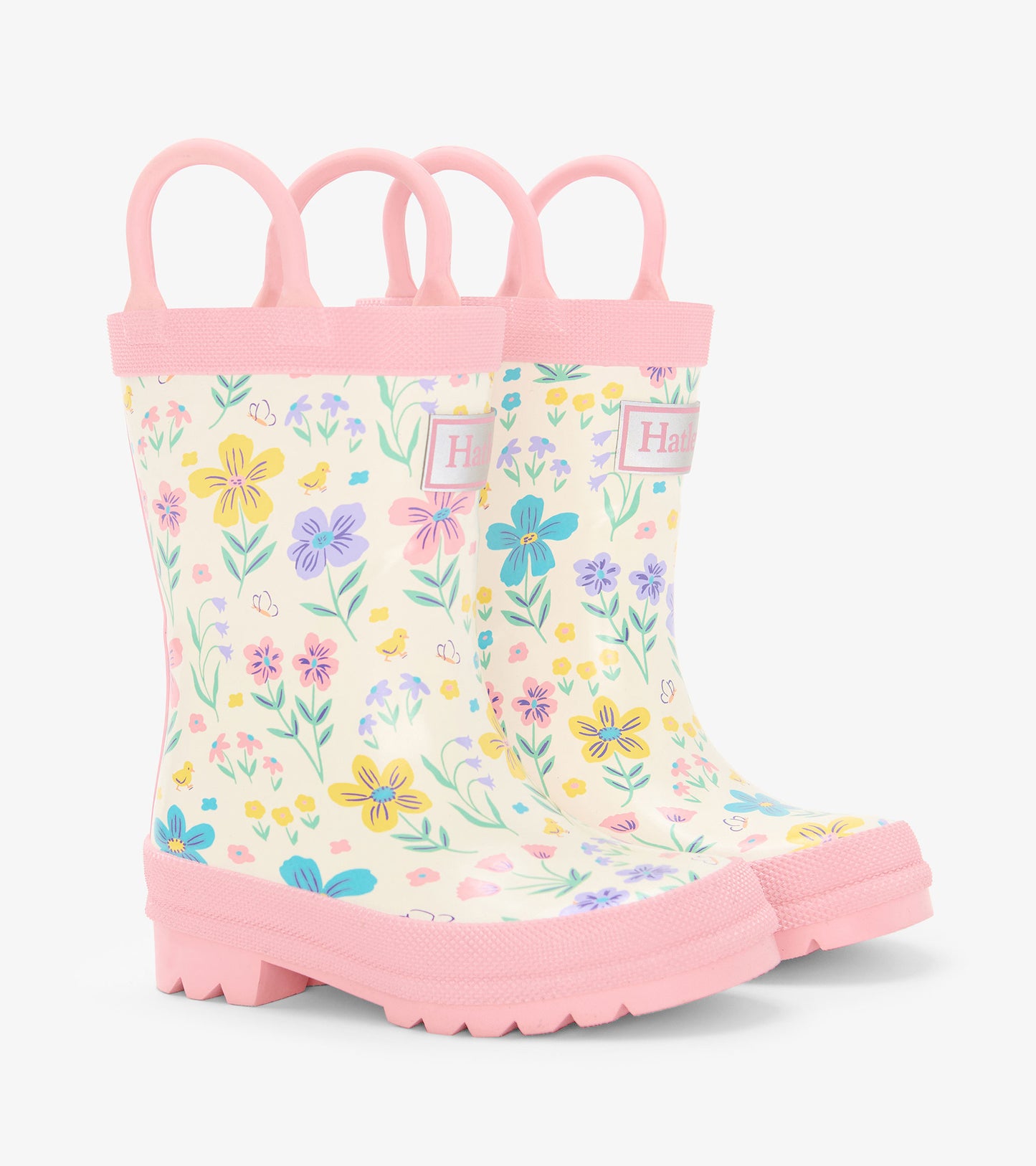 Girls Little Garden Chicks Wellies