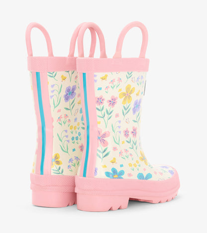 Girls Little Garden Chicks Wellies