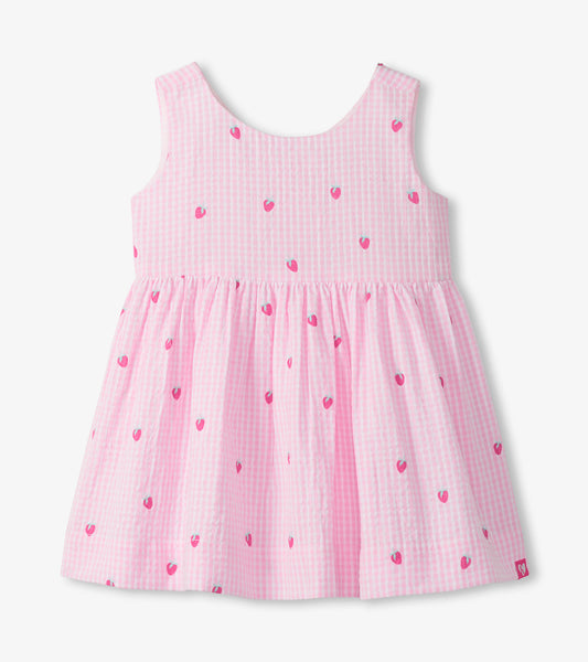Baby & Toddler Girls Gingham Berries Party Dress