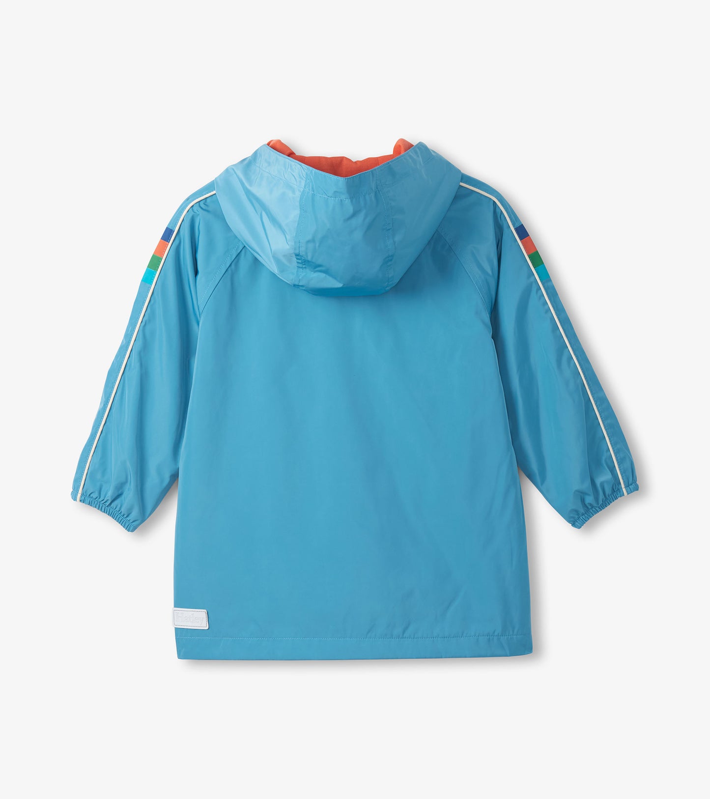 Boys Niagara Blue Jersey Lined-Raincoat