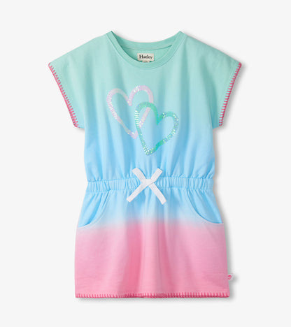 Girls Opal Ombre Pull-On Dress