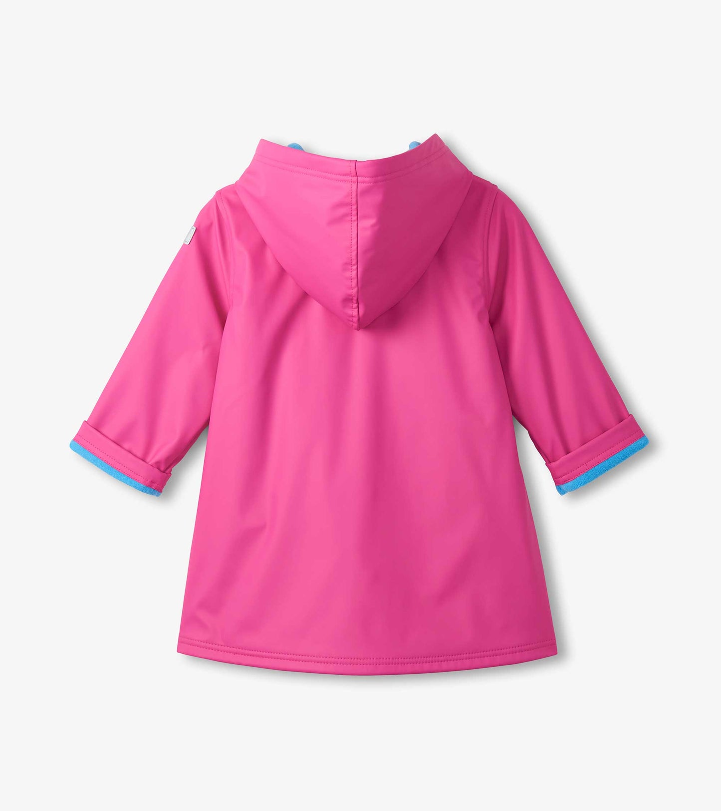 Girls Raspberry Rose Raincoat