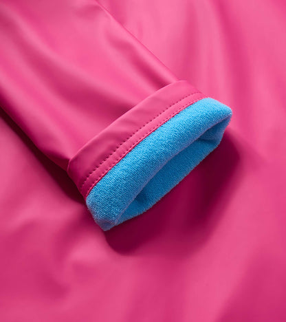 Girls Raspberry Rose Raincoat